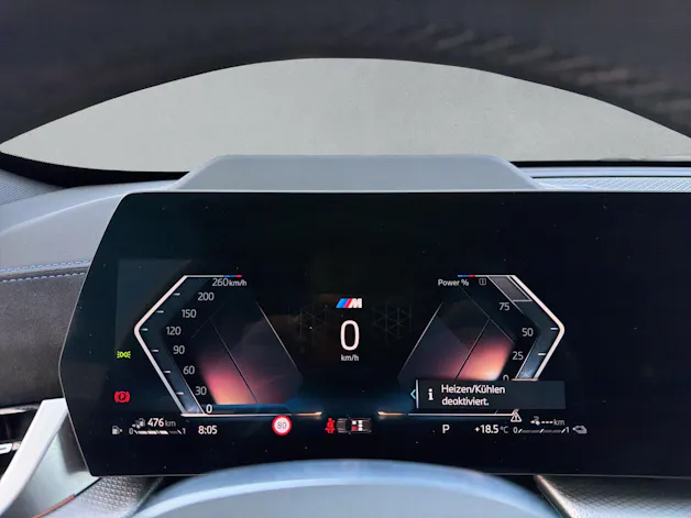 BMW X1 25e xDrive paddles