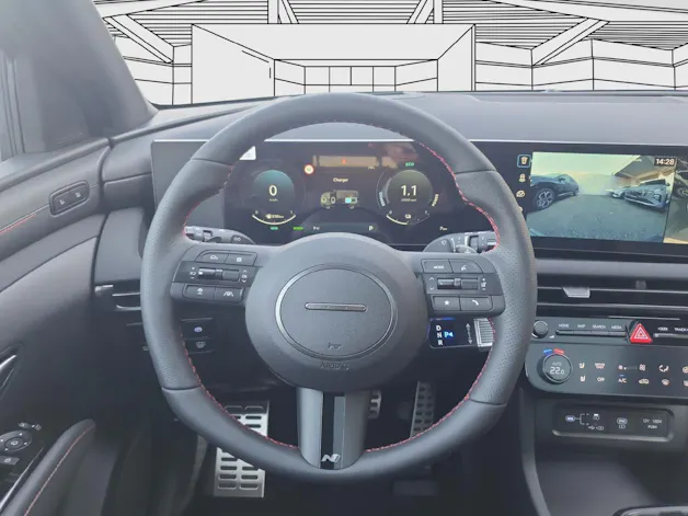 Hyundai Tucson 1.6 HEV N-Line Sunroof 4WD