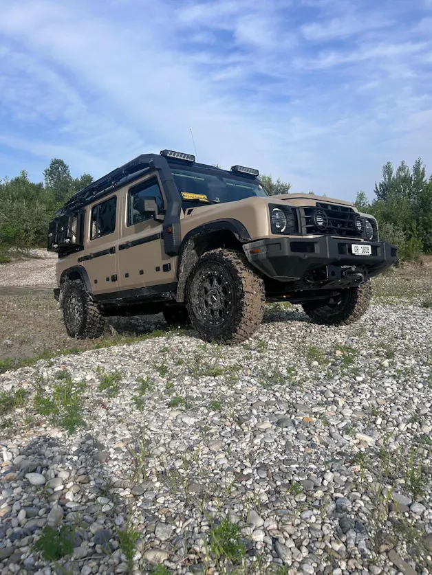 INEOS Grenadier Utility Wagon 3.0 Twin Turbo Diesel by capricorntrucks.ch