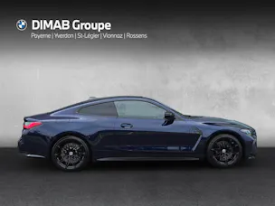 BMW M4 Competition Coupé (CH) Tansanitblau Mét.