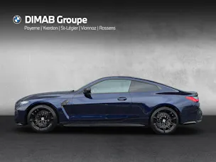 BMW M4 Competition Coupé (CH) Tansanitblau Mét.