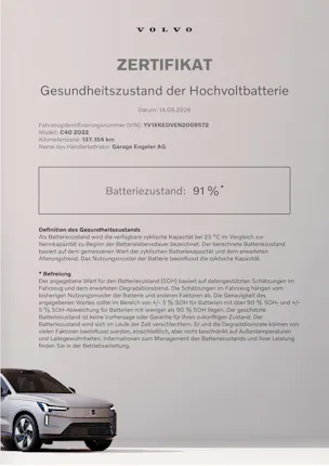 Volvo C40 Recharge Twin