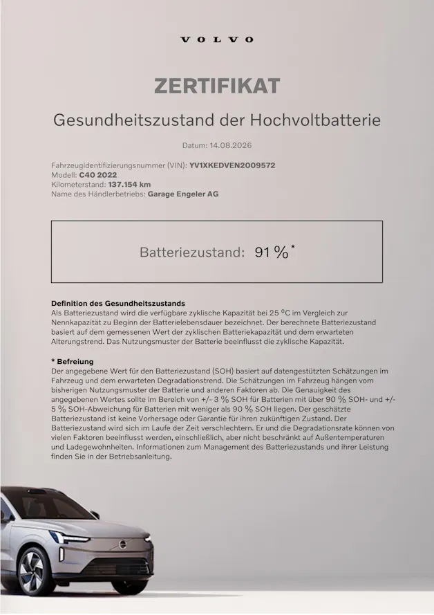 Volvo C40 Recharge Twin