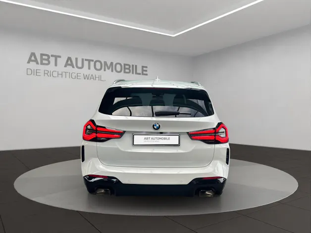 BMW X3 20d xDrive paddles