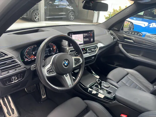 BMW X3 20d xDrive paddles