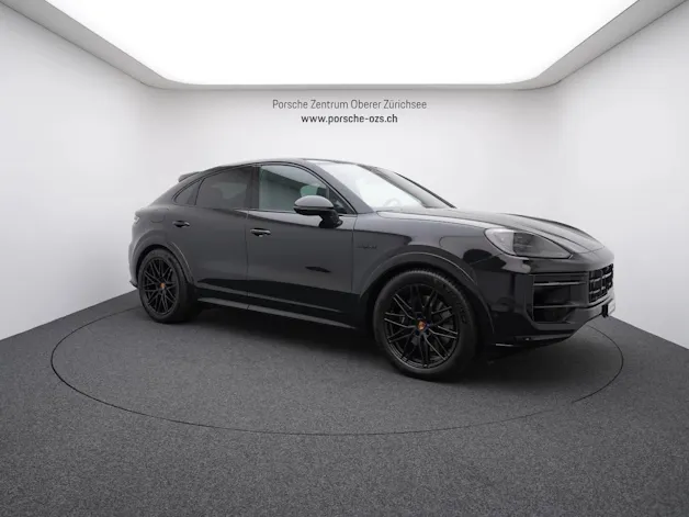 Porsche Cayenne E-Hybrid Coupé Black Edition