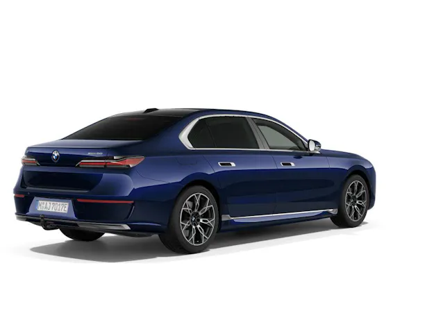 BMW i7 xDrive60 (CH) AHK * TansanitBleu Mét * NP: CHF 197'830.-