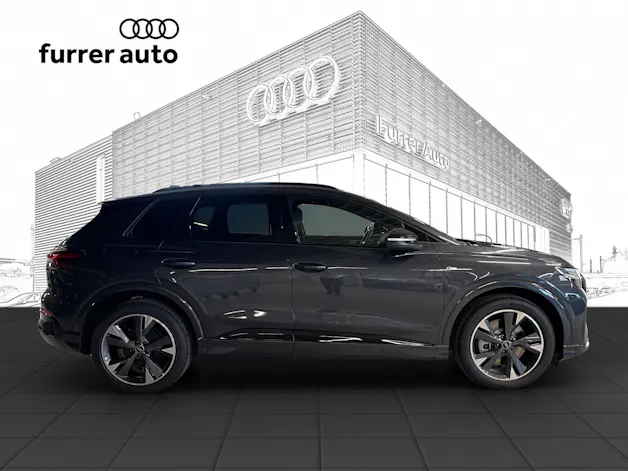 Audi Q4 e-tron SUV quattro performance Swiss Ski