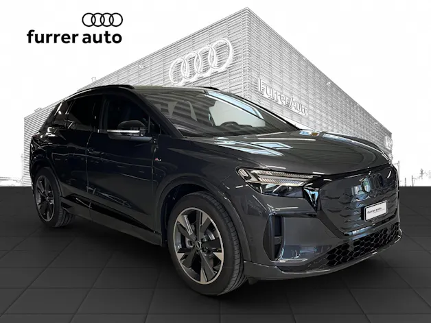 Audi Q4 e-tron SUV quattro performance Swiss Ski