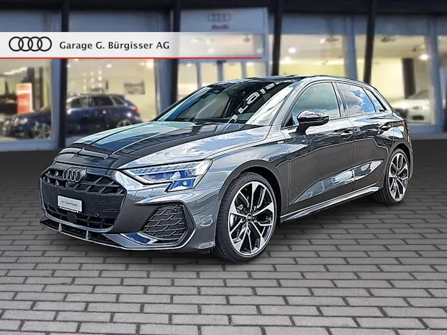 AUDI A3 Sportback TFSI 150 kW quattro S line S tronic Mythosschwarz Metallic