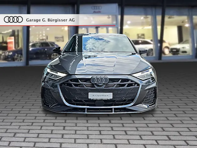 AUDI A3 Sportback TFSI 150 kW quattro S line S tronic Mythosschwarz Metallic