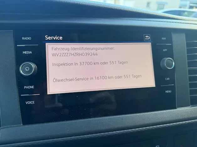 VW T6.1 Kombi 2.0 TDI 4Motion DSG mit 9-Sitzplätze