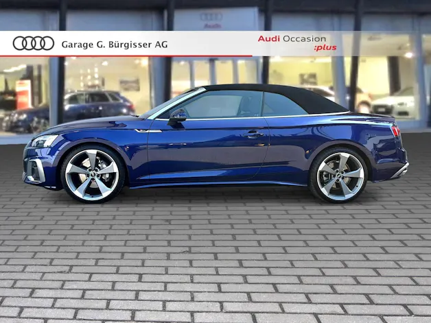 AUDI audi A5 Cabriolet 40 TFSI S-Line Attraction S-tronic quattro Navarablau Metallic