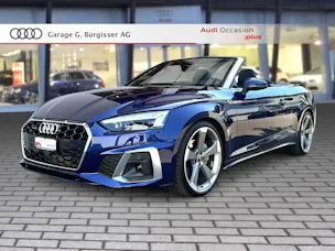 AUDI audi A5 Cabriolet 40 TFSI S-Line Attraction S-tronic quattro Navarablau Metallic