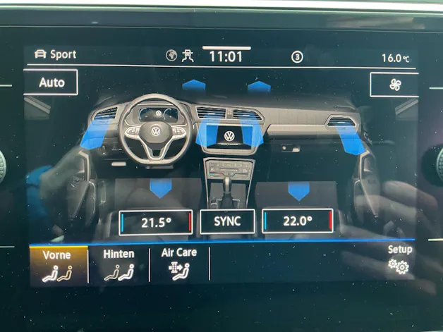 VW Tiguan Allspace ELEGANCE 193PS DSG 4 MOTION *** 7- SITZER & ANHÄNGEKUPPLUNG ***