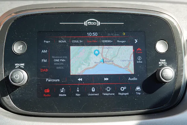 FIAT 500X 1.3 TB GSE S-Design ''CH Auto * Version Sport * Tempomat adaptatif * GPS * Caméra de Recul * 8 Pneus''