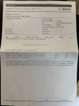 MERCEDES-BENZ EQA 250 AMG Line (CH)