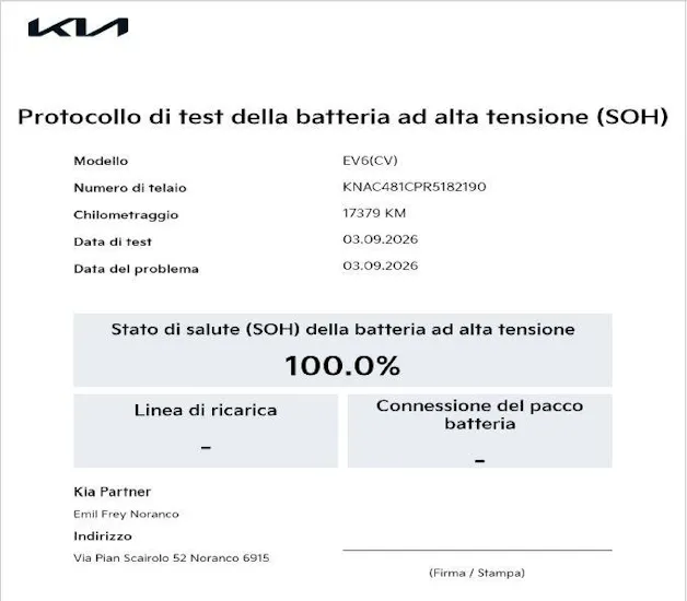 Kia EV6 77 kWh GT-Line 4x4 - Ruote invernali incluse