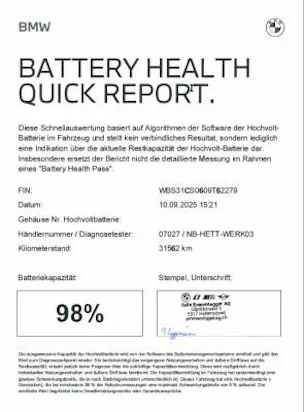BMW XM xDrive PHEV Label