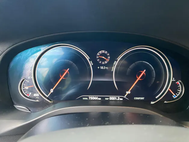 BMW X3 20i xDrive paddles