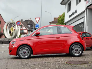 FIAT 500 Red