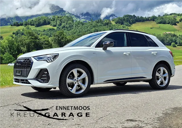 AUDI Q3 40 TDI S line quattro S-tronic *AHK+8-fach bereift*