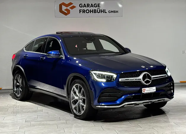 MERCEDES-BENZ GLC Coupé 400 d AMG Line 4Matic 9G-Tronic | 1.Hand | CH |
