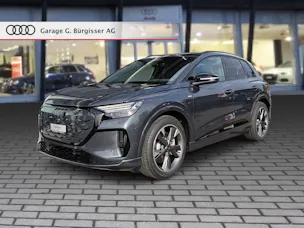 AUDI Q4 e-tron SUV quattro performance Attraction Tamboraggrau Metallic