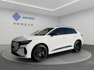 AUDI Q4 e-tron SUV quattro performance Swiss Ski