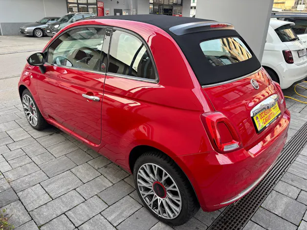 FIAT 500C 1.0 N3 MildHybrid Red