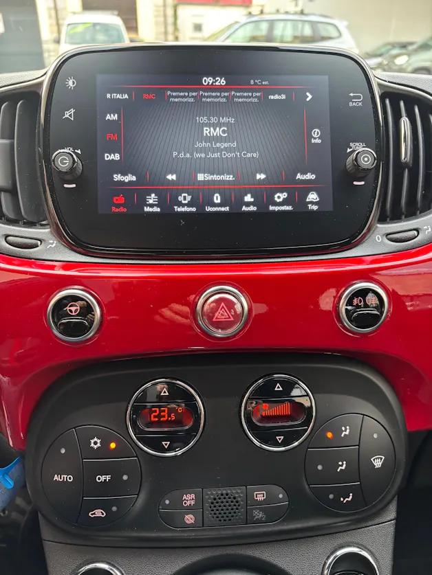 FIAT 500C 1.0 N3 MildHybrid Red