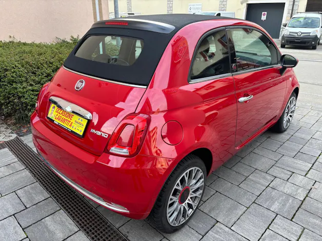 FIAT 500C 1.0 N3 MildHybrid Red