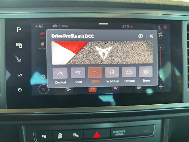 SEAT Cupra Ateca 2.0 TSI 4Drive DSG