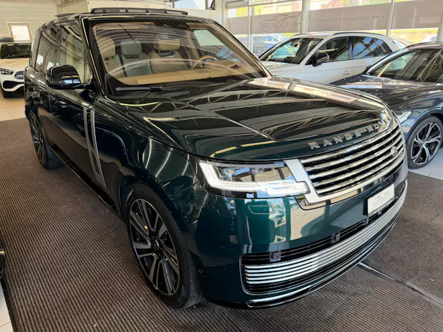 Land Rover Range Rover P510e Si6 PHEV *SV* | CH | British Racing | SV Serenity Caraway | Wenge Mosaik | AHK | NP: 245K |