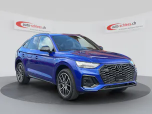 AUDI Q5 Sportback 45 TFSI S line quattro Schwarz Optik S-tronic