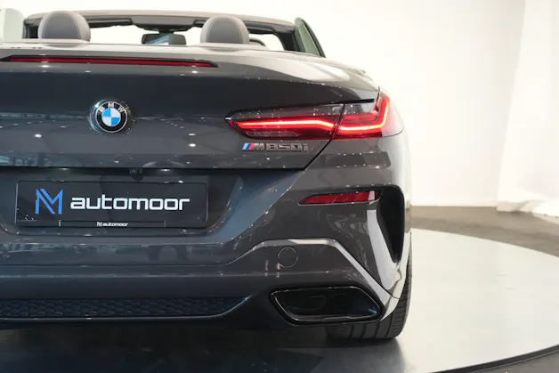 BMW M850i xDrive Steptronic Cabriolet *CH-Fahrzeug* *Dravitgrau* *B&W*