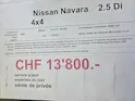 NISSAN Navara 2.5 dCi King Cab XE