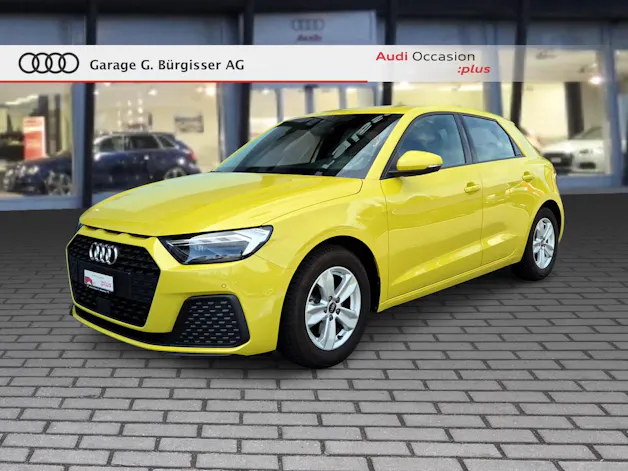 AUDI A1 Sportback 30 TFSI Attraction S-tronic Pythongelb Metallic