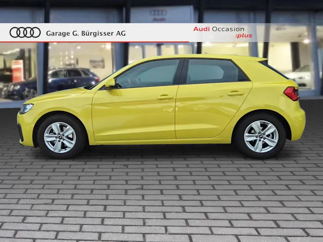 AUDI A1 Sportback 30 TFSI Attraction S-tronic Pythongelb Metallic