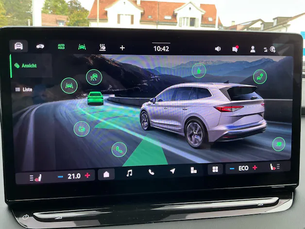 SKODA ENYAQ 85 x SPORTLINE *** ANHÄNGEKUPPLUNG & 5 JAHRE SKODA WERKSGARANTIE **