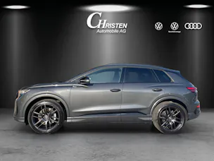 AUDI Q4 e-tron SUV quattro performance Swiss Ski