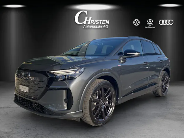 AUDI Q4 e-tron SUV quattro performance Swiss Ski
