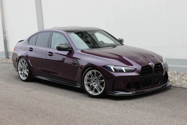 BMW M3 Competition M xDrive Individual M CARBON EXTERIEURPAKET *PURPLE SILK METALLIC* 🎉1.88%-LEASINGAKTION🎉