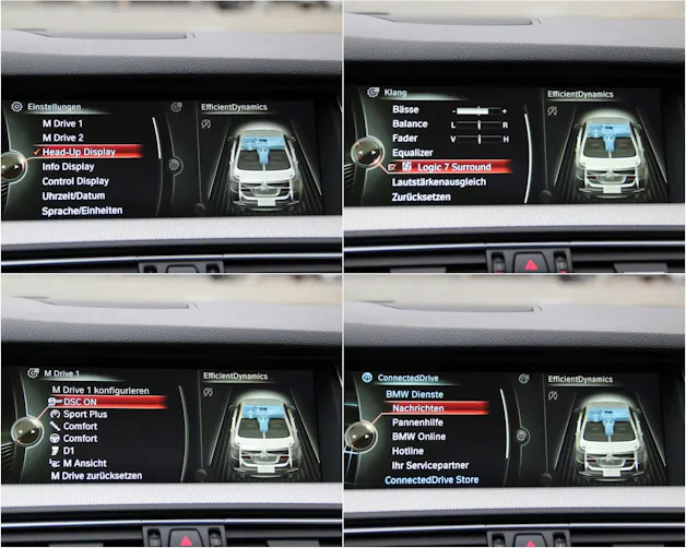 BMW M5 Competition Drivelogic