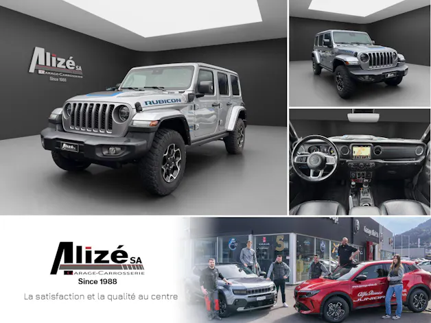 JEEP Wrangler 2.0 PHEV Unlimited Rubicon DT Automatic