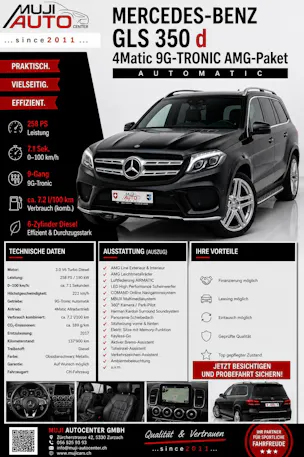 MERCEDES-BENZ GLS 350 d 4Matic 9G-TRONIC