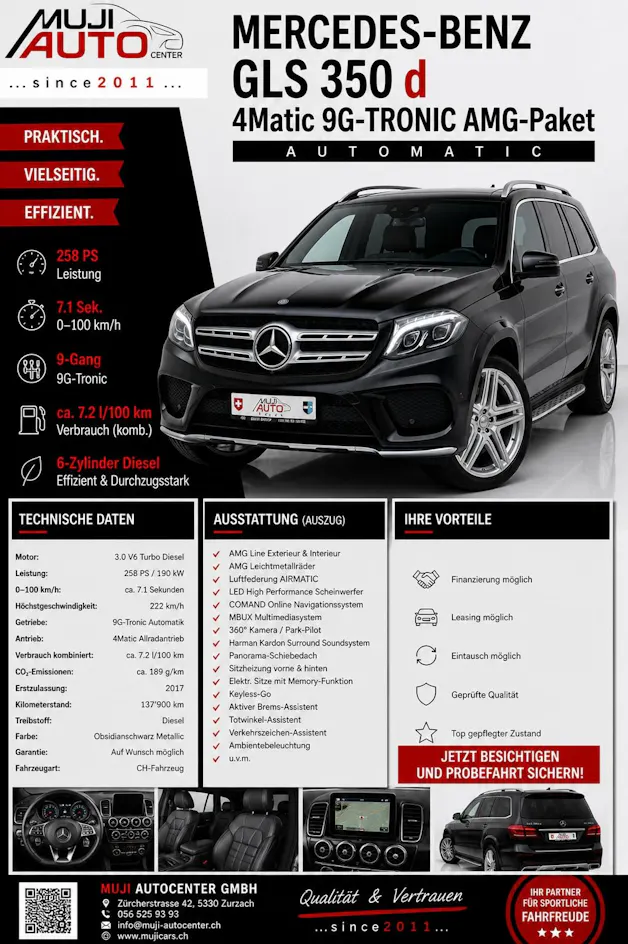 MERCEDES-BENZ GLS 350 d 4Matic 9G-TRONIC