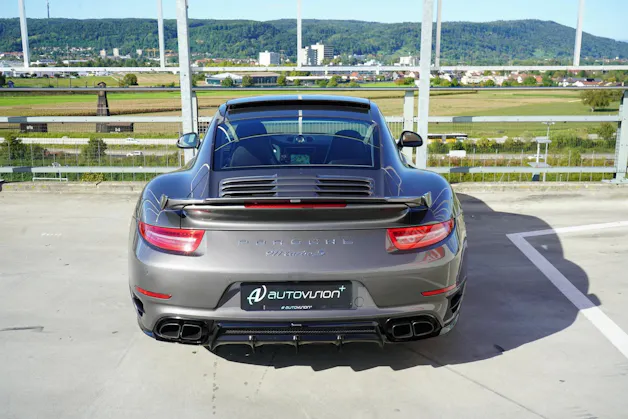 PORSCHE 911 TURBO S PDK BLACK MOSHAMMER l 560 PS