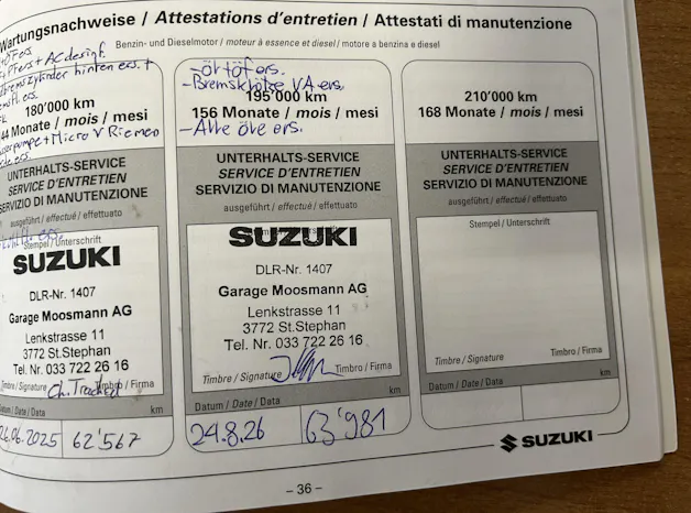 Suzuki Jimny Wagon 1.3 4WD GL Top Indigo Automatique  4 Places/4Platz