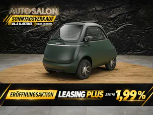 Micro Microlino Competizione 10.5 kWh Medium Range *SOFORT Verfügbar*Werksgarantie*London Grün Matt*